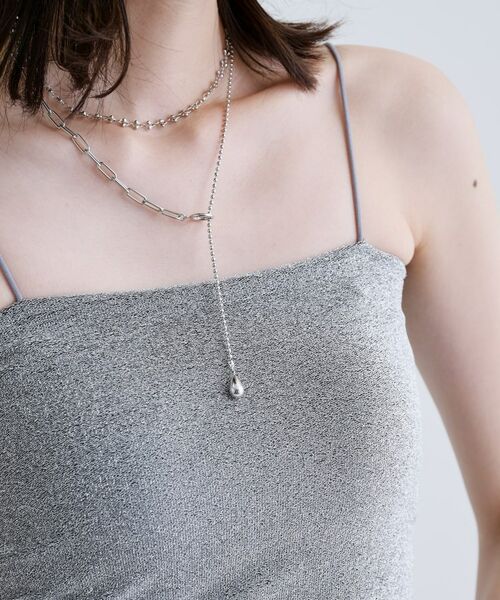 GALLEST / ギャレスト キャミソール・チューブトップ | 【一部店舗限定】カップ付きラメキャミソール | 詳細6