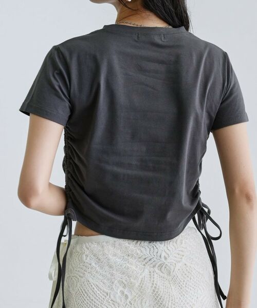 GALLEST / ギャレスト Tシャツ | 【一部店舗限定】サイドドロストクロップドT | 詳細12