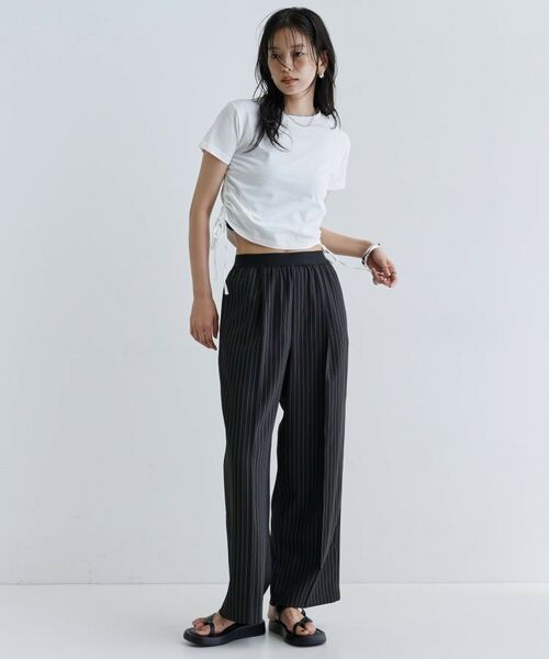 GALLEST / ギャレスト Tシャツ | 【一部店舗限定】サイドドロストクロップドT | 詳細15