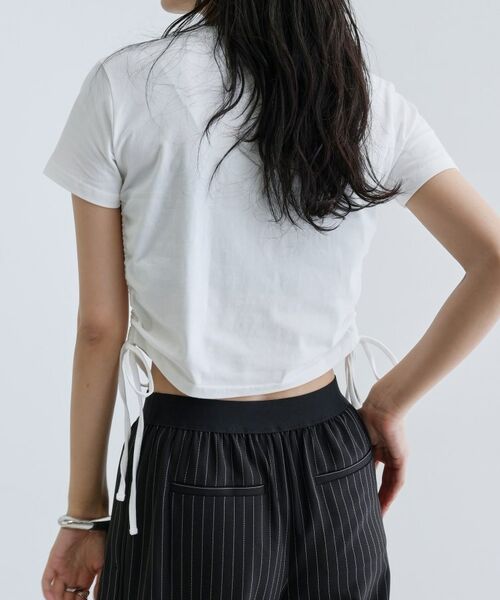 GALLEST / ギャレスト Tシャツ | 【一部店舗限定】サイドドロストクロップドT | 詳細19