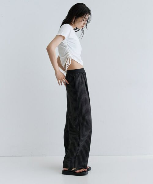 GALLEST / ギャレスト Tシャツ | 【一部店舗限定】サイドドロストクロップドT | 詳細20