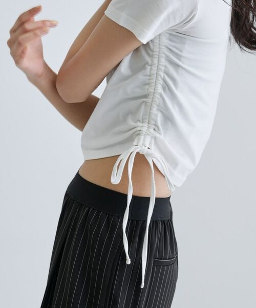 GALLEST / ギャレスト Tシャツ | 【一部店舗限定】サイドドロストクロップドT | 詳細21