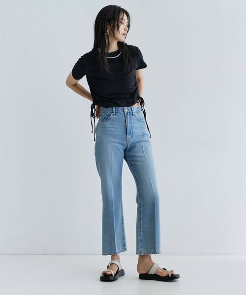 GALLEST / ギャレスト Tシャツ | 【一部店舗限定】サイドドロストクロップドT | 詳細25