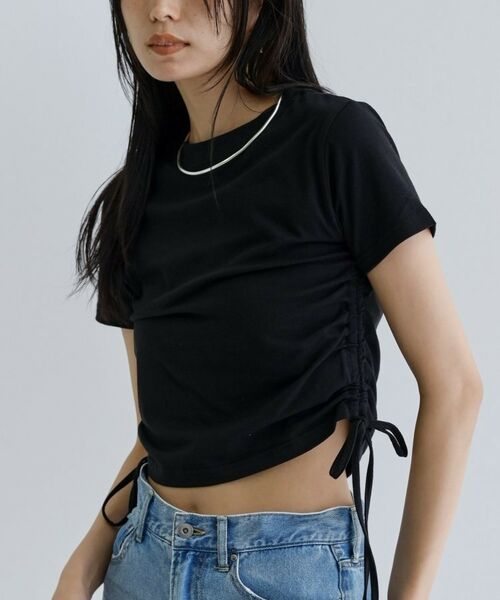 GALLEST / ギャレスト Tシャツ | 【一部店舗限定】サイドドロストクロップドT | 詳細29