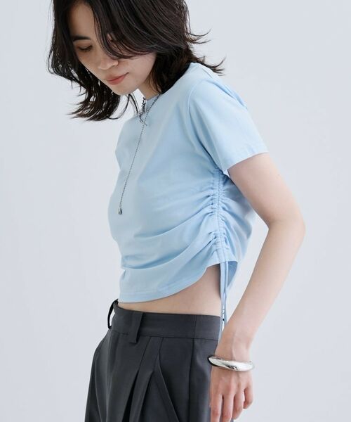 GALLEST / ギャレスト Tシャツ | 【一部店舗限定】サイドドロストクロップドT | 詳細6