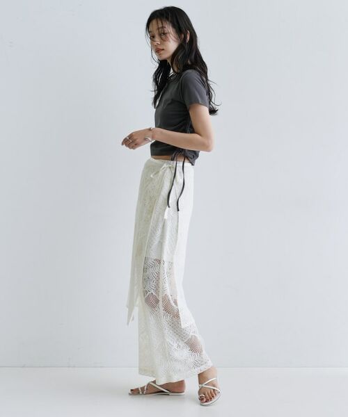 GALLEST / ギャレスト Tシャツ | 【一部店舗限定】サイドドロストクロップドT | 詳細9