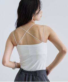 GALLEST / ギャレスト キャミソール・チューブトップ | 【一部店舗限定】カップ付きバッククロスキャミソール