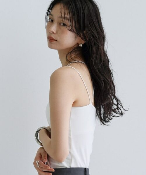 GALLEST / ギャレスト キャミソール・チューブトップ | 【一部店舗限定】カップ付きバッククロスキャミソール | 詳細12