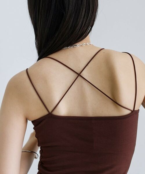 GALLEST / ギャレスト キャミソール・チューブトップ | 【一部店舗限定】カップ付きバッククロスキャミソール | 詳細20