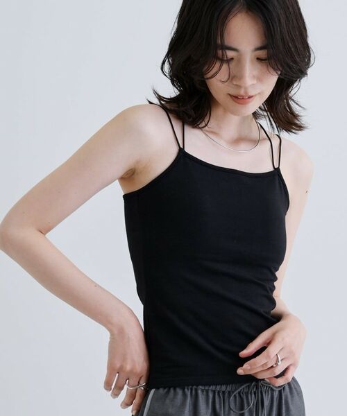 GALLEST / ギャレスト キャミソール・チューブトップ | 【一部店舗限定】カップ付きバッククロスキャミソール | 詳細4