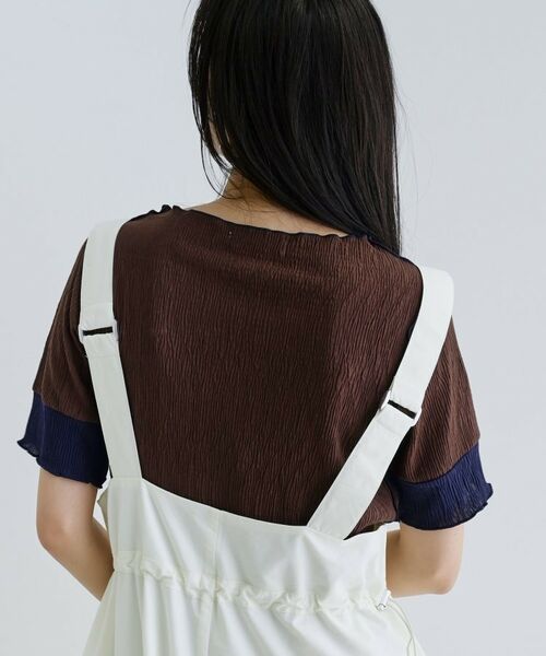GALLEST / ギャレスト カットソー | 【一部店舗限定】バイカラープリーツカットソー | 詳細28