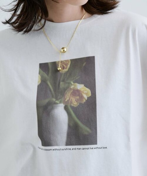 GALLEST / ギャレスト Tシャツ | 【一部店舗限定】フラワープリントT | 詳細4