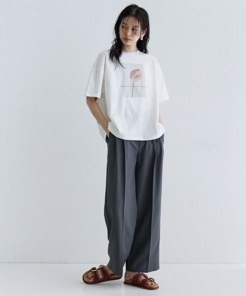 GALLEST / ギャレスト Tシャツ | 【一部店舗限定】フラワープリントT | 詳細7