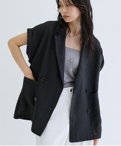 GALLEST / ギャレスト テーラードジャケット | ワッシャー半袖シャツジャケット