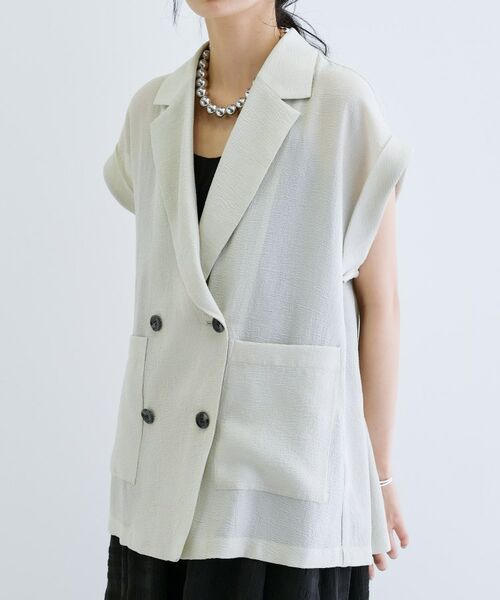 GALLEST / ギャレスト テーラードジャケット | ワッシャー半袖シャツジャケット | 詳細15