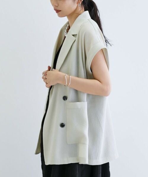 GALLEST / ギャレスト テーラードジャケット | ワッシャー半袖シャツジャケット | 詳細16