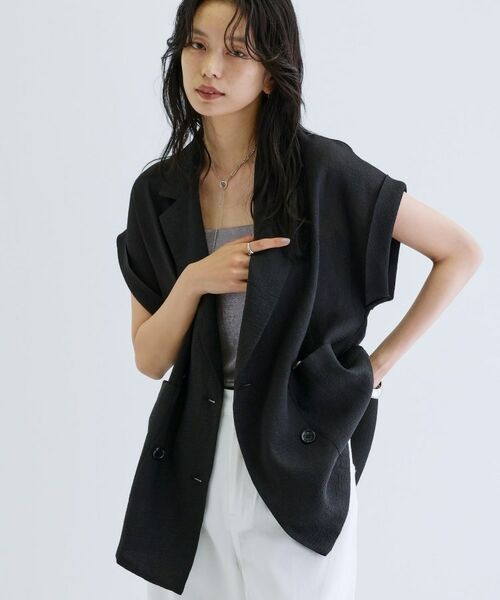 GALLEST / ギャレスト テーラードジャケット | ワッシャー半袖シャツジャケット | 詳細3