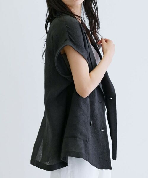 GALLEST / ギャレスト テーラードジャケット | ワッシャー半袖シャツジャケット | 詳細5