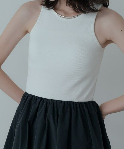 GALLEST / ギャレスト ロング・マキシ丈ワンピース | 【一部店舗限定】テレコタンクドッキングワンピース | 詳細11