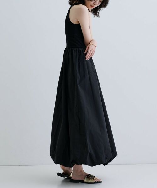 GALLEST / ギャレスト ロング・マキシ丈ワンピース | 【一部店舗限定】テレコタンクドッキングワンピース | 詳細4