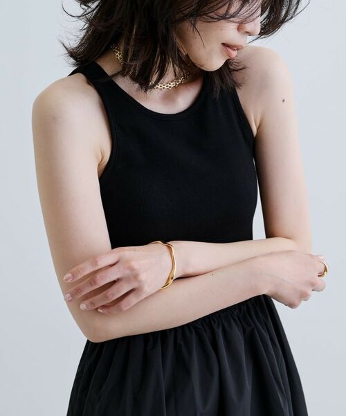 GALLEST / ギャレスト ロング・マキシ丈ワンピース | 【一部店舗限定】テレコタンクドッキングワンピース | 詳細6