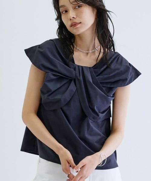 GALLEST / ギャレスト シャツ・ブラウス | ドレープフォルムブラウス | 詳細4