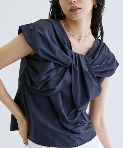 GALLEST / ギャレスト シャツ・ブラウス | ドレープフォルムブラウス | 詳細8