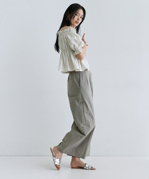 GALLEST / ギャレスト シャツ・ブラウス | 【一部店舗限定】オフショルシャーリングブラウス | 詳細17