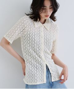 GALLEST / ギャレスト シャツ・ブラウス | 【一部店舗限定】カットレースポロ