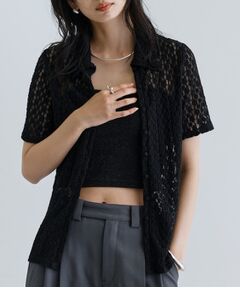 GALLEST / ギャレスト シャツ・ブラウス | 【一部店舗限定】カットレースポロ