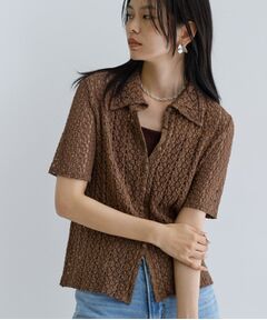 GALLEST / ギャレスト シャツ・ブラウス | 【一部店舗限定】カットレースポロ