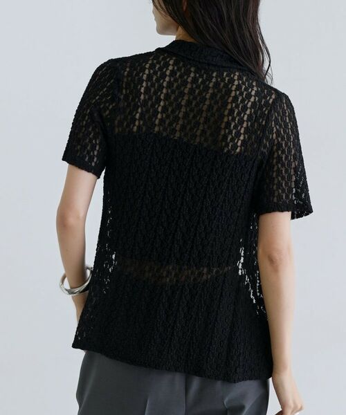 GALLEST / ギャレスト シャツ・ブラウス | 【一部店舗限定】カットレースポロ | 詳細12
