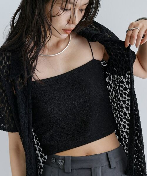 GALLEST / ギャレスト シャツ・ブラウス | 【一部店舗限定】カットレースポロ | 詳細14