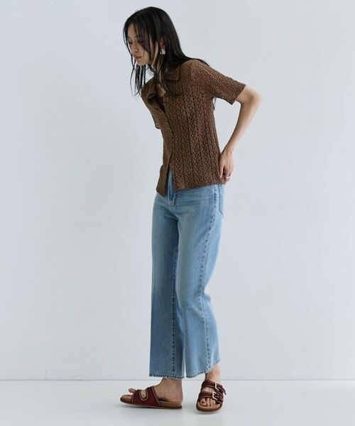 GALLEST / ギャレスト シャツ・ブラウス | 【一部店舗限定】カットレースポロ | 詳細16