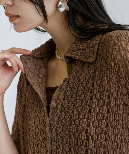 GALLEST / ギャレスト シャツ・ブラウス | 【一部店舗限定】カットレースポロ | 詳細21