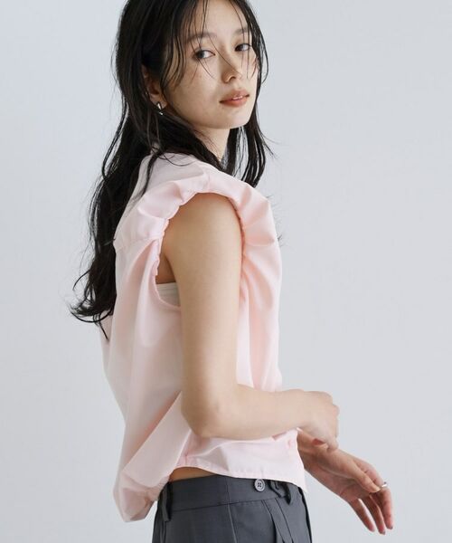 【一部店舗限定】ブロードパフショルブラウス 一部店舗限定】ブロードパフショルブラウス （シャツ・ブラウス