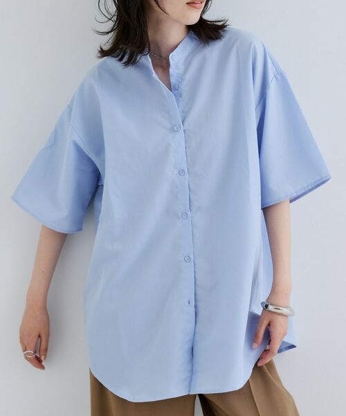 GALLEST / ギャレスト シャツ・ブラウス | 【一部店舗限定】ベアトップ付き半袖ワイドシャツ | 詳細16