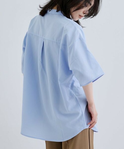 GALLEST / ギャレスト シャツ・ブラウス | 【一部店舗限定】ベアトップ付き半袖ワイドシャツ | 詳細17