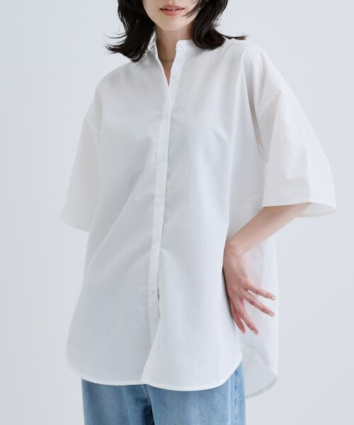 GALLEST / ギャレスト シャツ・ブラウス | 【一部店舗限定】ベアトップ付き半袖ワイドシャツ | 詳細6