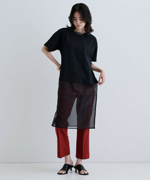 GALLEST / ギャレスト カットソー | シアードッキングTシャツ | 詳細1