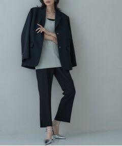 GALLEST / ギャレスト ショート・ハーフ・半端丈パンツ | クロップドスリットパンツ