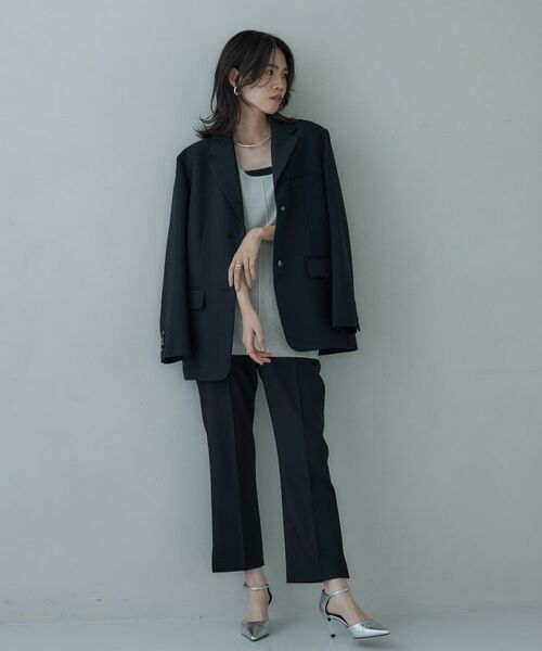 GALLEST / ギャレスト ショート・ハーフ・半端丈パンツ | クロップドスリットパンツ | 詳細1