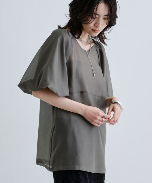 GALLEST / ギャレスト シャツ・ブラウス | ボリュームスリーブブラウス | 詳細10