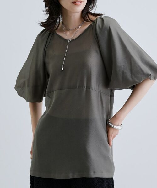 GALLEST / ギャレスト シャツ・ブラウス | ボリュームスリーブブラウス | 詳細12