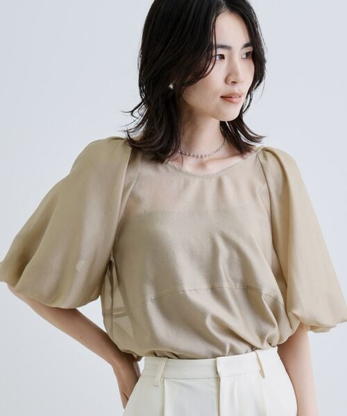 GALLEST / ギャレスト シャツ・ブラウス | ボリュームスリーブブラウス | 詳細4