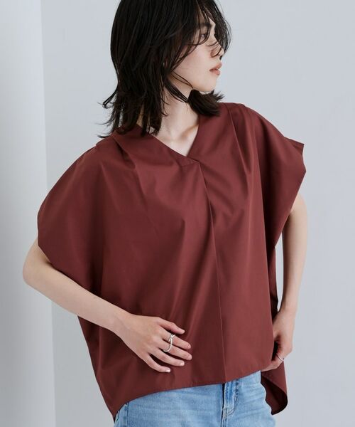 GALLEST / ギャレスト シャツ・ブラウス | スリーブレスタックブラウス | 詳細10