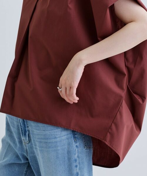 GALLEST / ギャレスト シャツ・ブラウス | スリーブレスタックブラウス | 詳細16