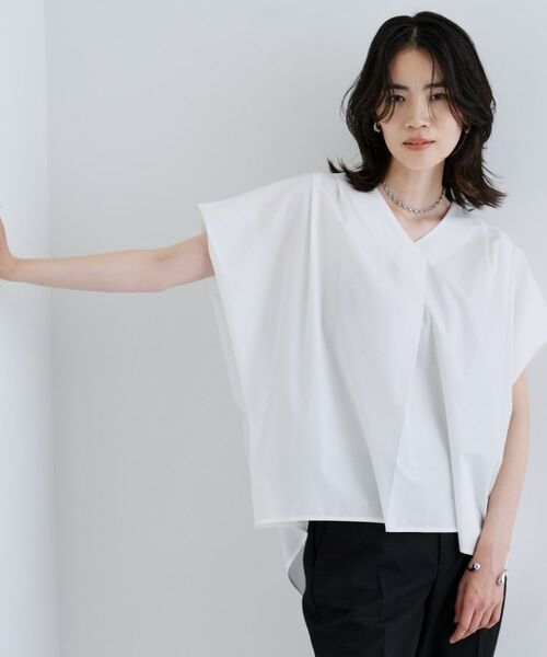 GALLEST / ギャレスト シャツ・ブラウス | スリーブレスタックブラウス | 詳細19