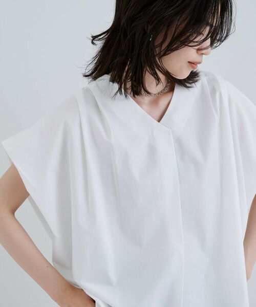 GALLEST / ギャレスト シャツ・ブラウス | スリーブレスタックブラウス | 詳細23