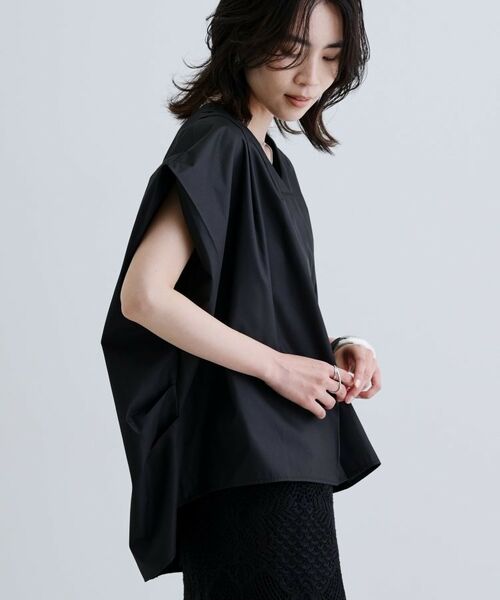 GALLEST / ギャレスト シャツ・ブラウス | スリーブレスタックブラウス | 詳細3
